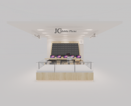 ออกแบบร้านมือถือ JC Mobile : Accessories Shop ห้าง Imperial World สำโรง